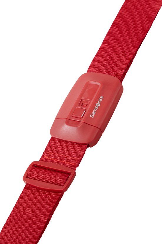 Samsonite kofferriem - Travel Accessoires - riem 50 mm red