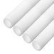 Lot de 4 tubes isolants de 40x60 mm, longueur 95 cm, de couleur blanche