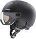 Uvex Casque de ski Wanted Visor Pro V Black Matt-54 - 58 cm