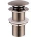 Wiesbaden Caral Clickwaste Afvoerplug - Verlengd - 5/4inch - Geborsteld Staal