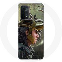 Maniacase Etui voor Oppo A74 Loki Thor Ragnarok met Helm Fanart Seizoen 1