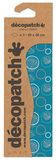 Décopatch C858C – zak met 3 identieke vellen van bedrukt papier – individualiseren – moderniseren – doe-het-zelf en creatieve vrije tijd – 30 x 40 cm