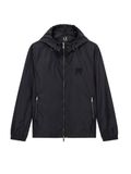 ARMANI EXCHANGE Lightweight Hooded Jacket - Black
