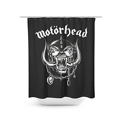 Motörhead douchegordijn - 180 x 200 cm - zwart