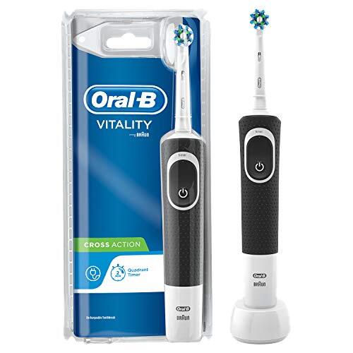 Oral-B Pro Vitality Cross Action elektrische tandenborstel oplaadbaar 1 borstel zwart