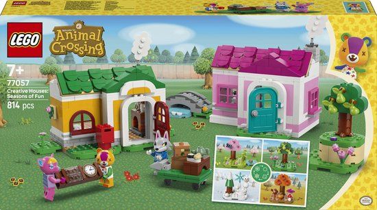 LEGO Animal Crossing Creatieve Huizen: Seizoenenlang Plezier - 77057