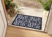Zala Living Deurmat Pastel Ornament Wasbaar 30°C grijs 50x70 cm