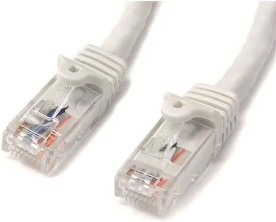 StarTech.com N6PATC1MWH - Cat 6 UTP-kabel - RJ45 - 1 m - Wit