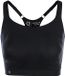 Q Sportswear Vrouwenbeha Angelia Zwart 95E Polyester Medium ondersteuning Herfst/Winter 2024