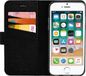Senza Exquisite Echt Leer Bookcase - Intense Black - Apple iPhone SE (2016)