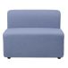Broste Copenhagen Fauteuil modulaire Lagoon Bleu clair