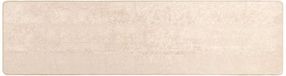 vidaXL - Runner Tapijt - MARSA - Crèmekleurig - 80 x 350 cm - Polyester en PVC
