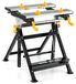 Banc de travail pliable, réglable en hauteur, inclinable, extensible, capacité de charge 100 kg