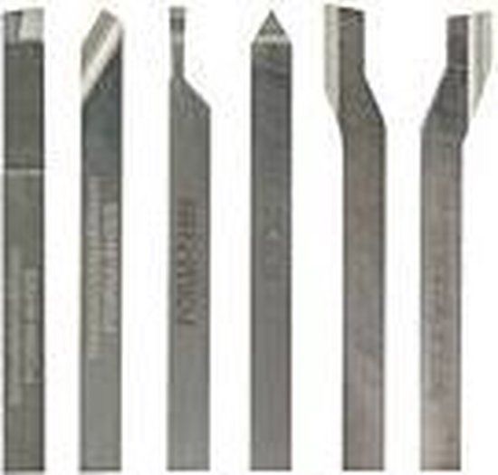 Proxxon Draaibeitelset 6 Delig Hss/co 6x6x60 (Pr24524)