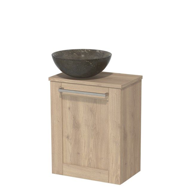 Maxaro Toiletmeubel Modulo Lichtbruin Eiken 41 cm