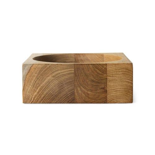 HKLIVING houten kom M (22x22x8 cm)
