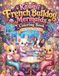 Kawaii French Bulldog Mermaids Coloring Book