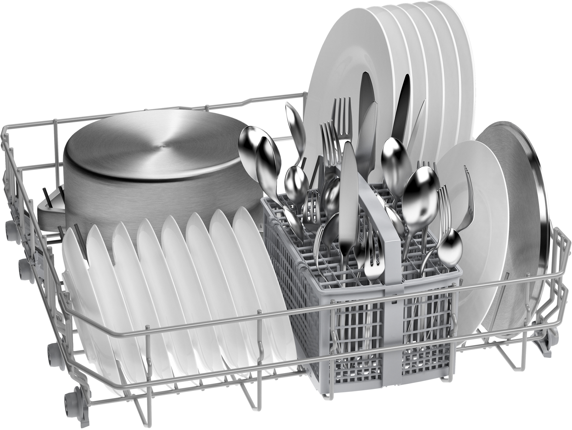 Bosch Serie 2 SMV26AX01F - Volledig Geïntegreerde Vaatwasser - 12 Couverts - E