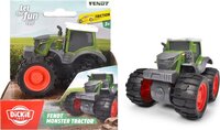 Dickie Toys Fendt Monster Tractor - 9 cm - Tractor with Friction Motor - For Kids Ages 3+