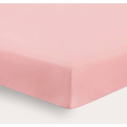 NOUS Kids basis baby hoeslaken ledikant 120 x 60 cm lichtroze