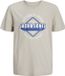 JACK&JONES JUNIOR JJELOGO TEE SS ONECK 2COL 24/25 NOOS JNR Jongens T-shirt - Moonbeam