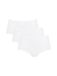 Sloggi 24/7 Katoen Midi C3p Dames Bikini, 24/7 Katoen Midi C3P Wit, 46