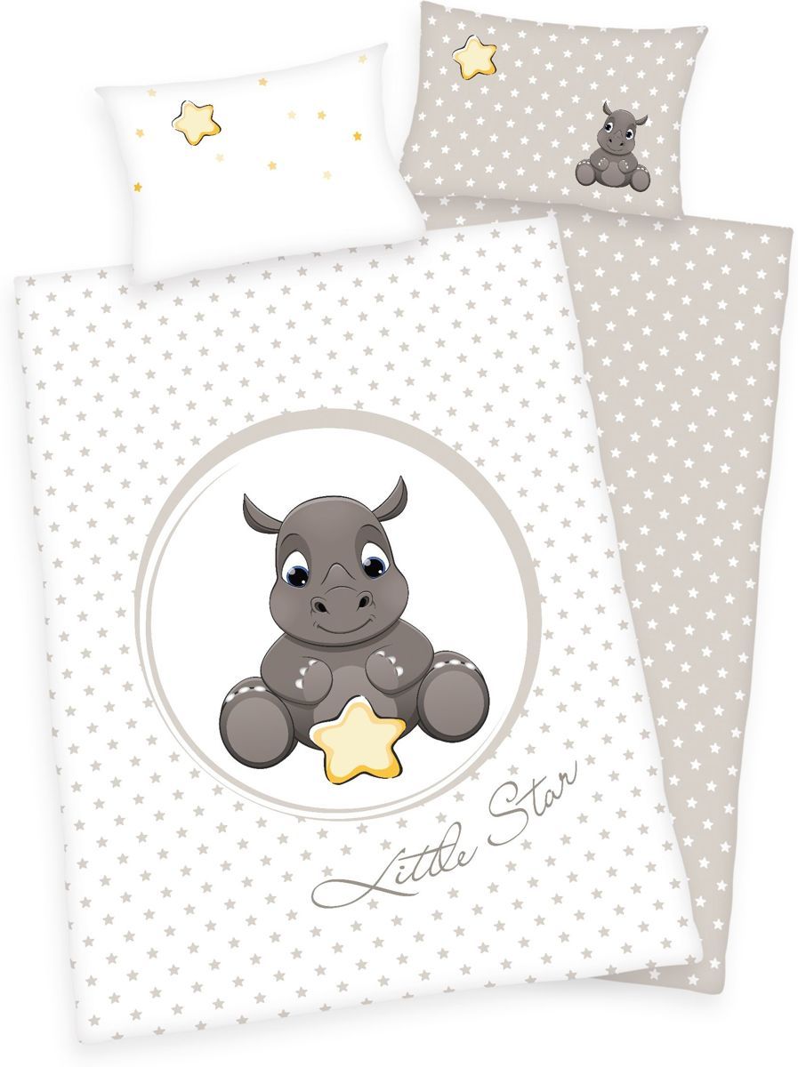 Panda - Peuter Dekbedovertrek Little Star