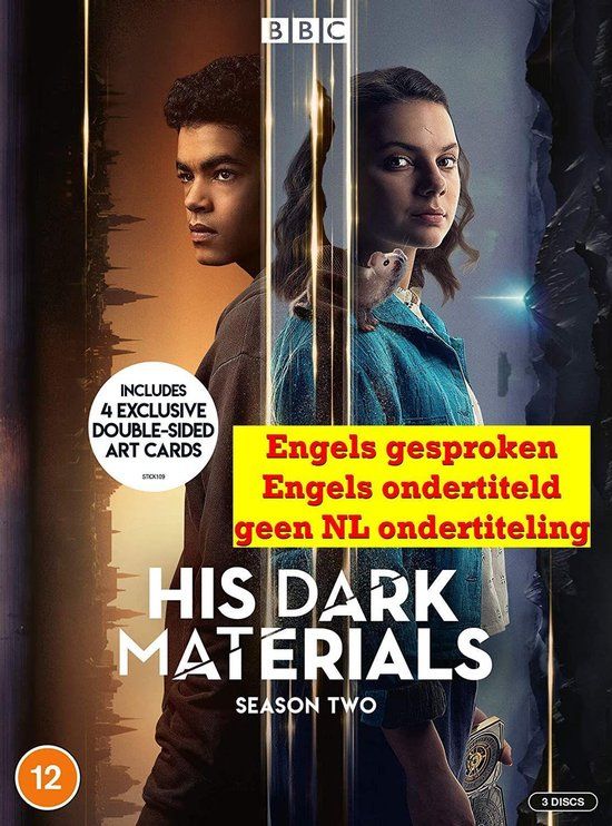 His Dark Materials Season 2 (Includes 4 Art Cards) [DVD] [2020]