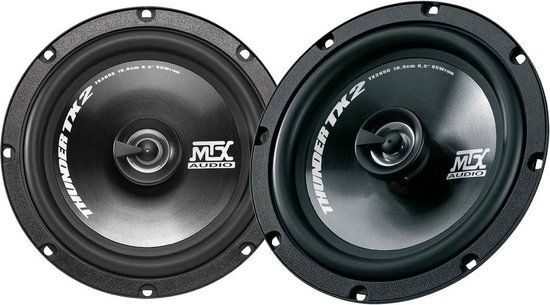 MTX Audio TX265C 16.5cm 2-Way Coaxial Speakers - 260W