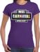 Bellatio Decorations Miss Carnaval Natural Beauty verkleed t-shirt paars voor dames - Kledingmaat L