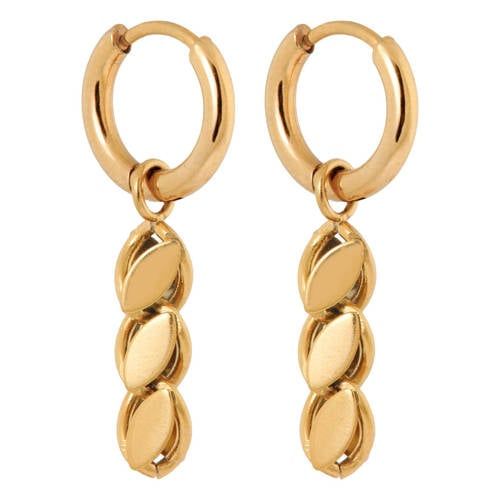 Label Kiki Kiki Label gold plated oorbellen Spirit Hoops