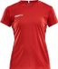 Craft Squad Jersey Solid W - Rood - Wit - Maat L