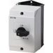 Interrupteur Eaton, T3, 32 A, Montage en saillie, 4 module(s), 8 pôles, avec levier noir et plaque frontale, 207194