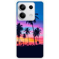 Xiaomi Redmi Note Palmiers colores Verstevigd hoesje met sublimatie bedrukking