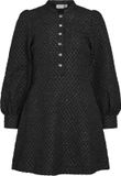 VILA Dames Mini Jurk Zwart Polyester Lange Mouw Maat 38