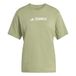 adidas Terrex Classic Logo Shirt, tent green, M
