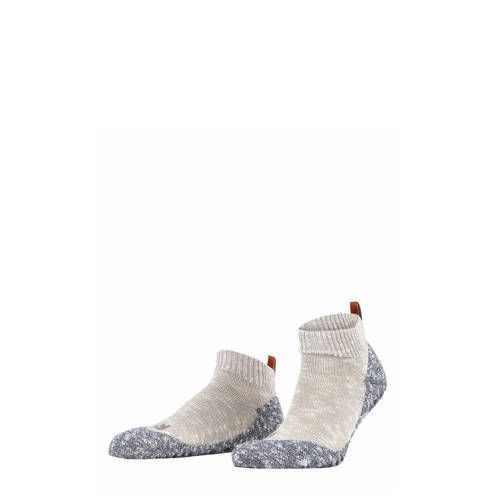 FALKE Lodge Homepad Pantoffels Beige/Grijs