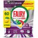 Fairy Platinum Plus Tablettes Lave-Vaisselle Tout-en-1, Miracle 30 Minutes, 60 Tablettes