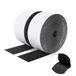 SUTOUG Zelfklevende klittenband, 50 mm x 5 m, duurzame haakband en lusband, extra sterke dubbelzijdige klittenbandsluiting, wandplakstrips voor binnen en buiten, zwart