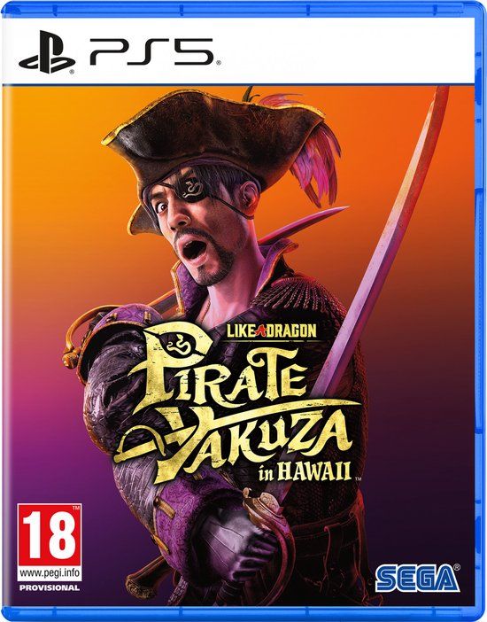 Sega Like a Dragon: Pirate Yakuza in Hawaii - PS5 - Standard Edition - Blu-ray