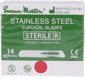 Swann Morton Mesje steriel #14 (groen) - 100st