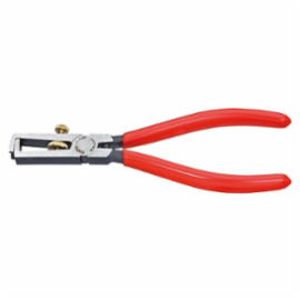 KNIPEX Afstriptang zwart geatramenteerd met kunststof bekleed 160mm