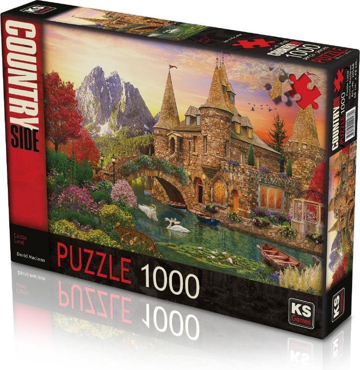 KS Games Castle Land Puzzel 1000 Stukjes