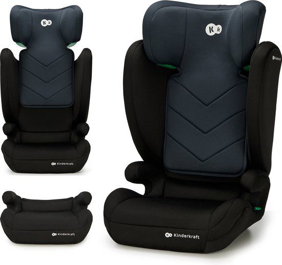 Kinderkraft I-SPARK i-Size Autostoel - 100-150 cm - Zwart