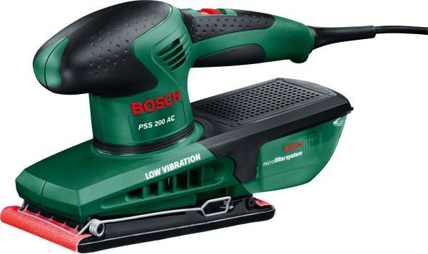 Bosch PSS 200 AC Vlakschuurmachine - 200 W