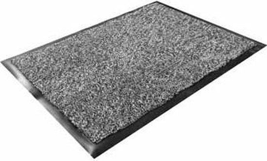Floortex Dust Control Door Mat - 90 x 150 cm - Grey
