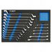King Tony 991017MRE Combinatie Sleutels Gereedschap Set Eva Foam en PP, Set van 17