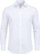 Vercate - Strijkvrij Overhemd - Twill Katoen - Business Shirt - Lange Mouwen - Slim Fit - Heren - Wit - Maat: 40/M