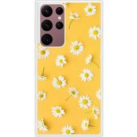 Samsung Galaxy S22 Marguerittes Verstevigd hoesje met sublimatie bedrukking