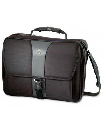 Wenger Legacy 17" Laptop Briefcase - Black